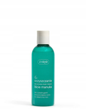Ziaja Liście Manuka oczyszczający żel z peelingiem
