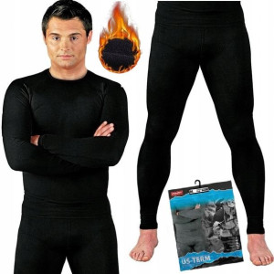 Termoaktywna Bielizna Funkcyjna Męska Komplet S-xl