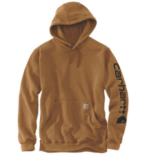 Bluza Carhartt Midweight Signature Sleeve Logo Hooded Sweatshirt CARHARTT B