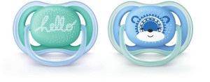 AVENT SCF342/22 Smoczek STHR AIR 6-18 Boy hello/miś