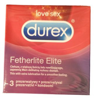 Prezerwatywy Durex Fetherlite Elite 3 szt.