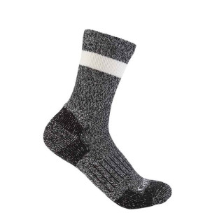 Skarpety Damskie Carhartt Midweight Crew Sock (1 para) BLACK