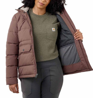 Damska Kurtka Zimowa Carhartt Montana Relaxed Fit NUTMEG