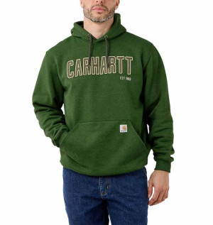 Bluza Carhartt Midweight Felt Logo ARBORVITAE HEATHER