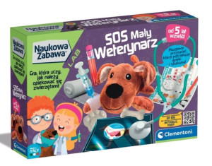 Clementoni SOS Mały Weterynarz zestaw pies lekarz