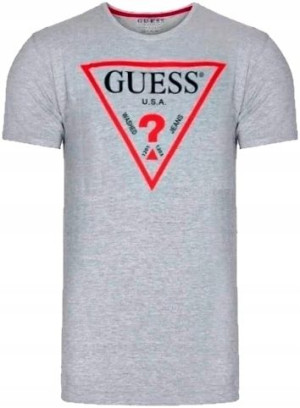 T-shirt męski koszulka GUESS logo - XL