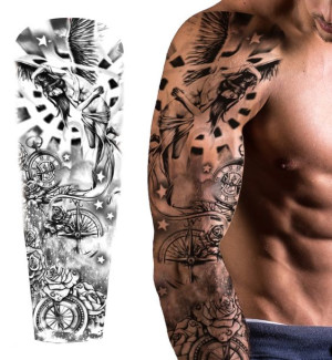 TATUAŻ RĘKAW Sleeve Zlot Realny Różne TATUAŻE