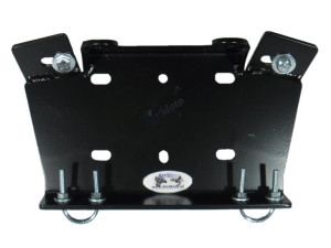 Płyta pod wyciągarkę Yamaha Grizzly 660 Aluminiowa czarna