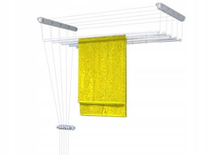 Suszarka Sufitowa Łazienkowa Balkon 130Cm 5-Prętów