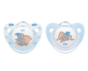 NUK Smoczek 0-6m DISNEY DUMBO 2szt