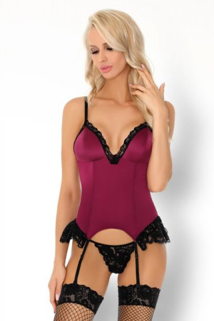 Gorset + Stringi Agrafena Phlokss Collection - L/XL
