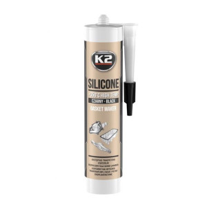 K2 SILIKON CZARNY 300g wysokotemperturowy +350°C