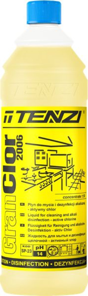 Tenzi Gran Clor 2006 1L CHLOR AKTYWNY DEZYNFEKCJA