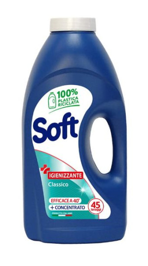 Soft Igienizzante - higieniczny płyn do prania (2,25 L - 45 p)