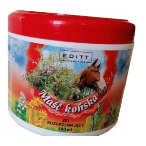 Maść rozgrzewająca Końska Editt 500ml