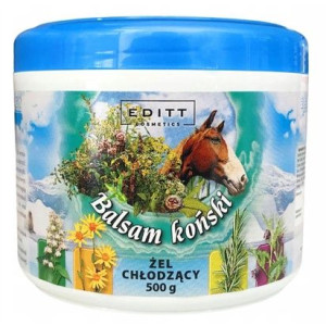 Maść końska chłodząca na bóle 500ml Editt