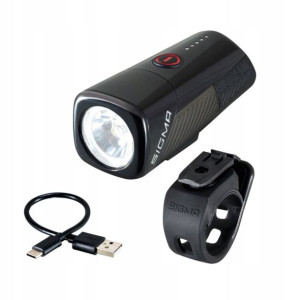 Sigma BUSTER 400 FL czarna - lampka przednia