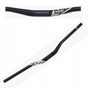 FUNN kierownica BLACK ACE 31,8 785 czarna 7 mm