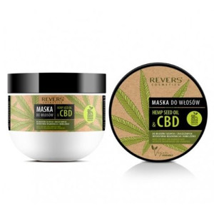 Maska Do Włosów Z Olejkiem Konopnym CBD REVERS 250ml