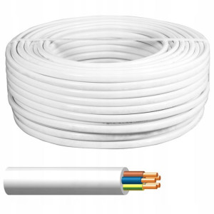 Przewód Kabel Okrągły Drut Ydy Żo 5x 2,5 750v 100m