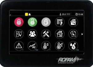 Panel dotykowy 4,3” TFT LCD czarny TPR-4BS ROPAM
