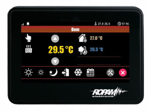 Panel dotykowy 4,3” TFT LCD czarny TPR-4B-P ROPAM