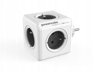 ALLOCACOC Przedłużacz PowerCube Original szary