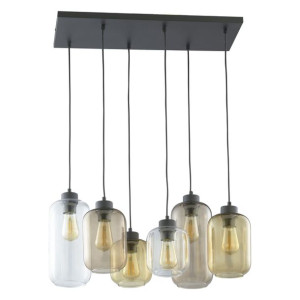 Lampa Wisząca Marco 3176 Czarny 6xe27 Tk Lighting