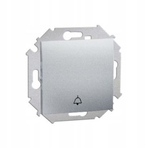 Simon 15 Przycisk Dzwonek Aluminium 1591659b-026