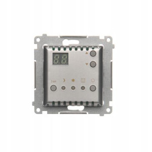 Simon 54 Regulator Temperatury + Czujnik Wew Srebr