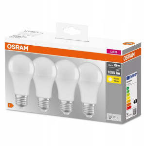 Zestaw 4x Żarówka LED E27 10W 2700K 1055lm Osraml