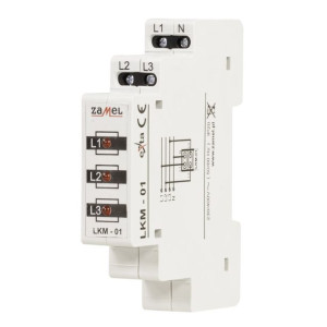 Wskaźnik Zasilania 230v/400v Lkm-01-10 Zamel Exta