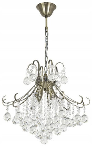 Lampa Wisz. Barcelona 4xe14 Mos. Elem 6245/4 21qg