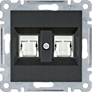 Hager Gniazdo Komputerowe 2xrj45 Kat.6 Utp Wl2163