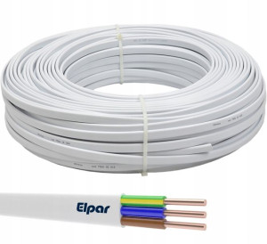 Przewód Kabel Drut Ydyp 2x 4 750v 100m Elp