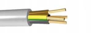 Przewód Kabel Drut Okrągły Ydy 3x 1,5 750v 1m Ekb