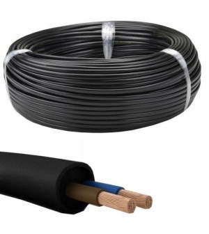 Przewód Gumowy Kabel Siłowy Ow 2x 1,5 100m Ekb