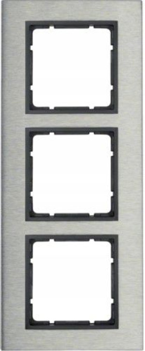 Berker B.7 Ramka 3-krotna Stal/antracyt 10133606