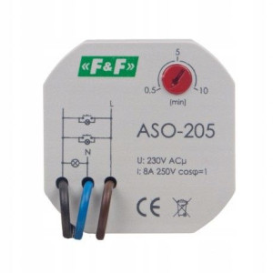 F&f Automat Schodowy Do Puszki 230v Ac Aso-205