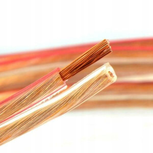 Przewód głośnikowy TLYp 2 x 1,5mm miedziany 1M