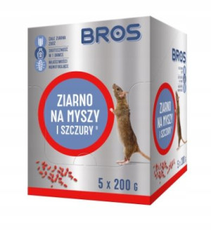 Bros 1769 Ziarno Na Myszy I Szczury 1kg