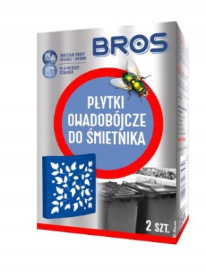Bros 1829 Płytki Owadobójcze Do Śmietnika 2 Szt