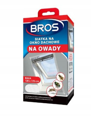 Bros 1847 Siatka Na Okno Dachowe 120*170 Biała