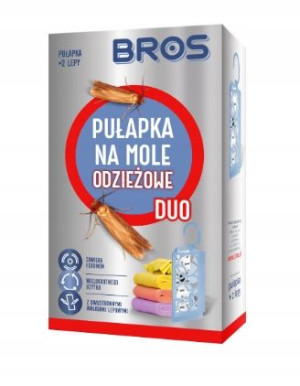 Bros 1863 Pułapka Na Mole Odzieżowe Duo + 2 Wkłady