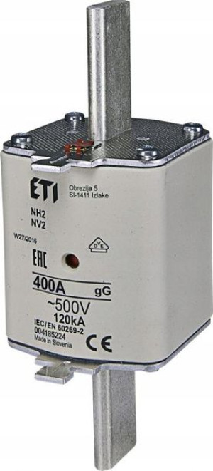 ETI WKŁADKA topikowa BEZPIECZNIK NH2 gG 400A/500V