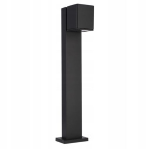 Lampa Ogrodowa 50cm Stojąca Słupek Zamba Zewnętrzna E27 Czarna