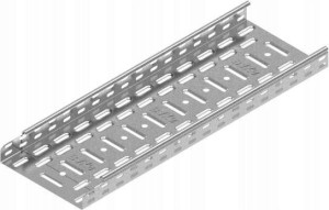 Korytko Kablowe Perforowane 100x42 0,5mm 2m Baks