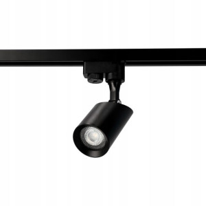 Lampa reflektor na szynoprzewód 1-faz FALGA T GU10 czarna EDO