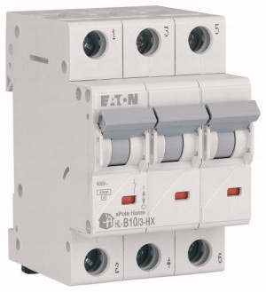 Wyłącznik Nadprądowy 3p B 10a 6ka Hn-b10/3 Eaton