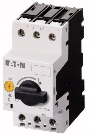 Wyłącznik silnikowy 3P 2,2kW 4-6,3A Eaton 072738